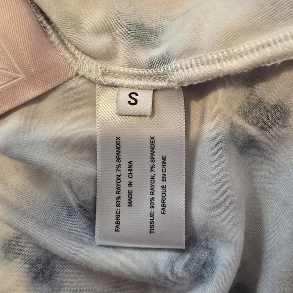 Proenza Schouler White Label Jen Printed Jersey Dress Size S - Picture 5 of 11